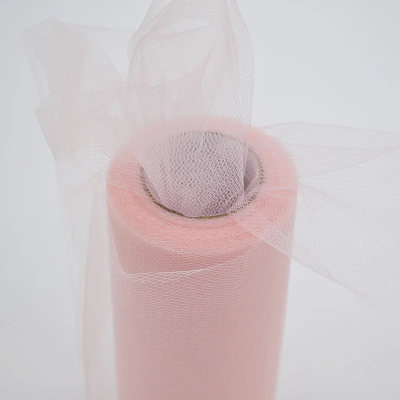 Tulle Roll – 25 Yards x 6 Inch Tissue Fabric Spool for Weddings, Baby Showers & Party Decor