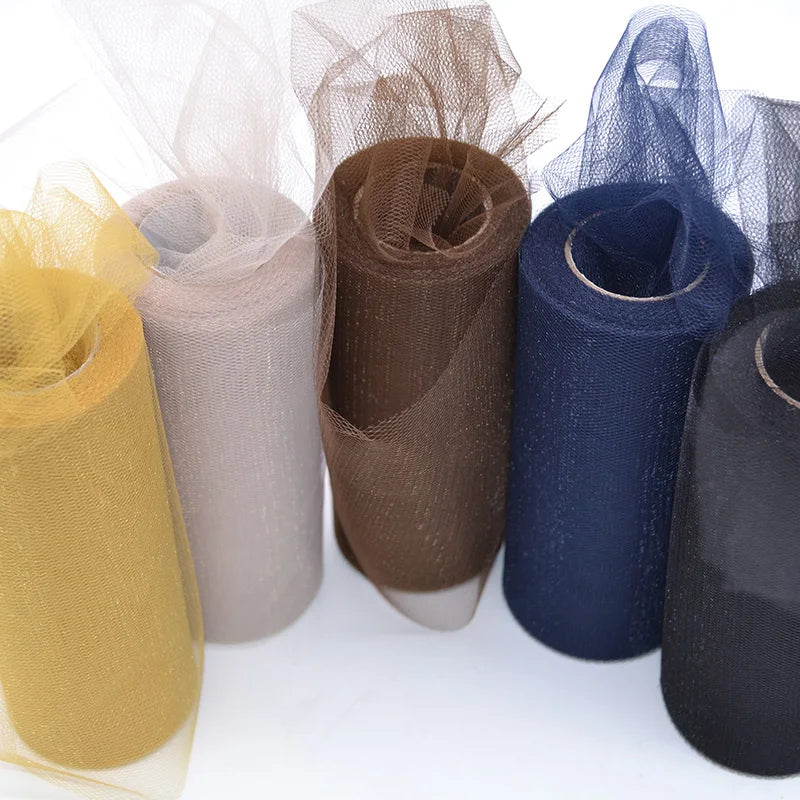 Tulle Roll – 25 Yards x 6 Inch Tissue Fabric Spool for Weddings, Baby Showers & Party Decor
