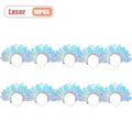 LED Light-Up Laser Headband – Glowing Iridescent Hair Hoop for Festivals, Concerts, Birthdays & Halloween (1, 2, 4, 8 or 10 Pcs)