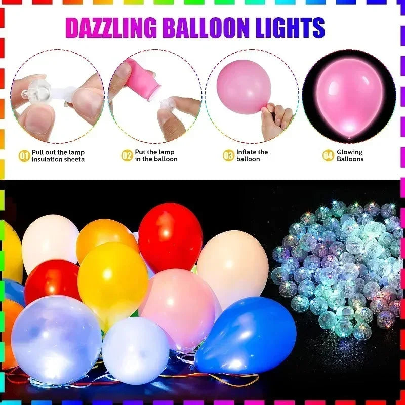 Mini LED Balloon Lights – Waterproof Glow Ball Lights