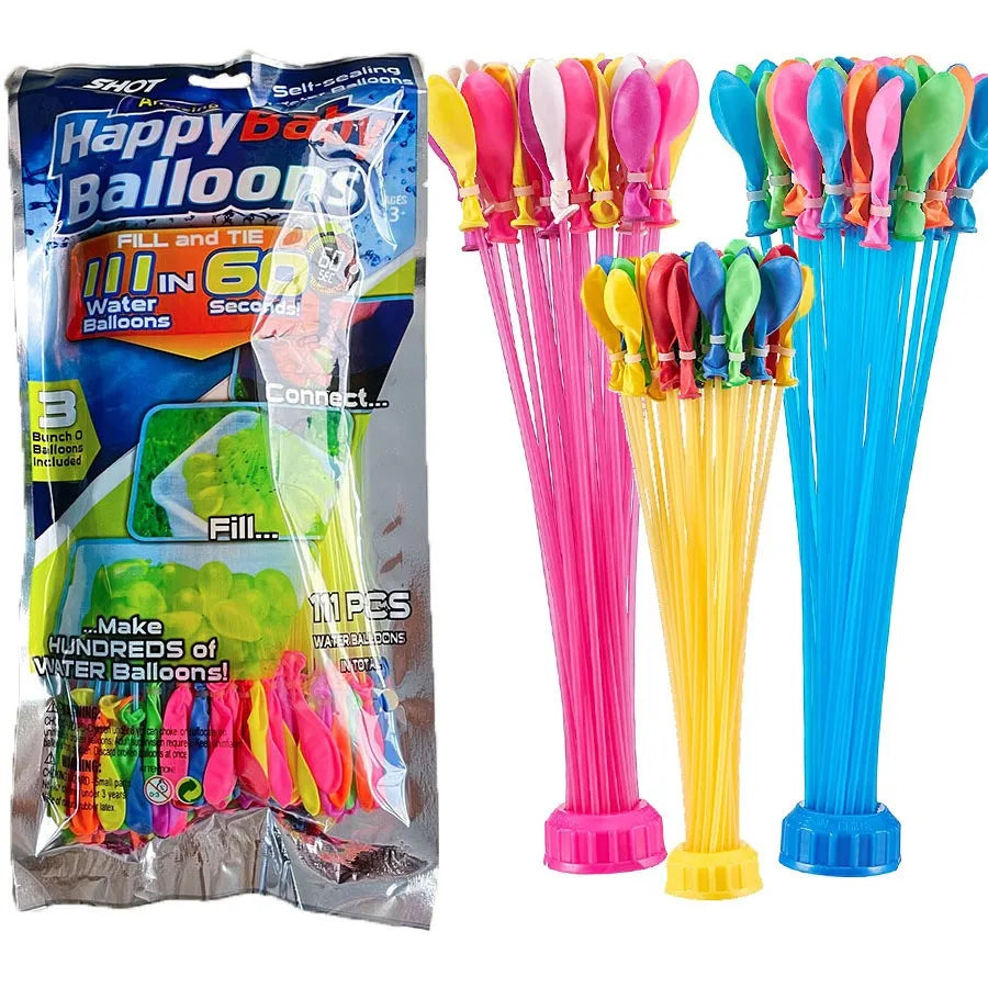 Self-Sealing Water Balloons – Fast-Fill Summer Fun