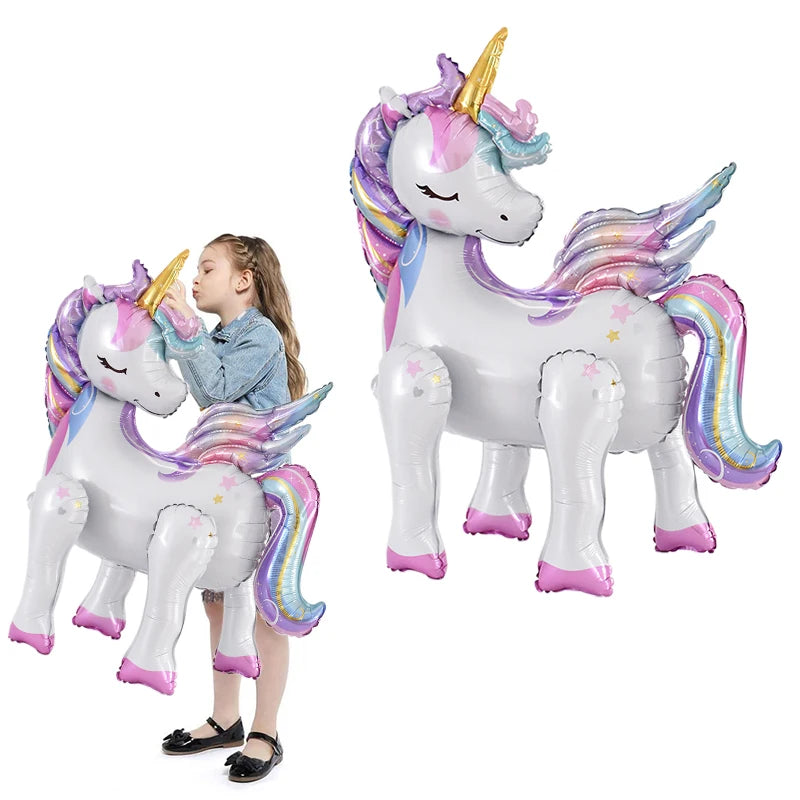 Unicorn Party Balloons & Supplies – Foil Balloons, Number Balloons, Tableware & Decorations