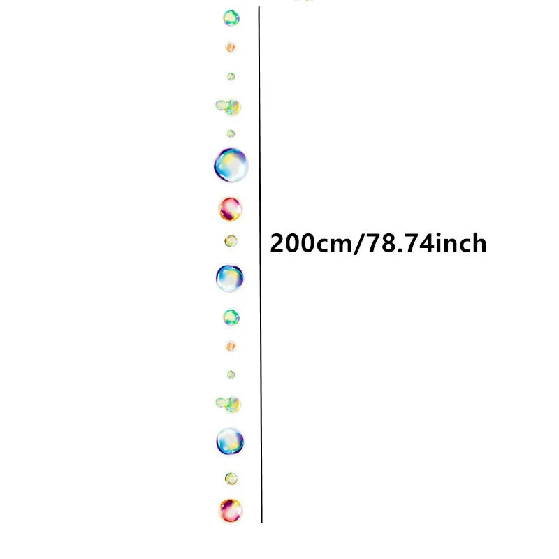 Bubble Circle Garland – Ocean & Mermaid Party Hanging Decoration (1 or 2 Pcs)