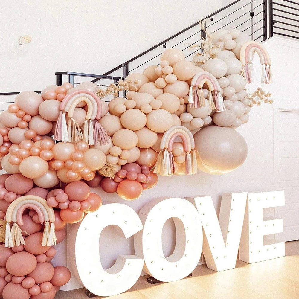 Retro Matte Latex Balloons – 10, 20 or 30 Pack