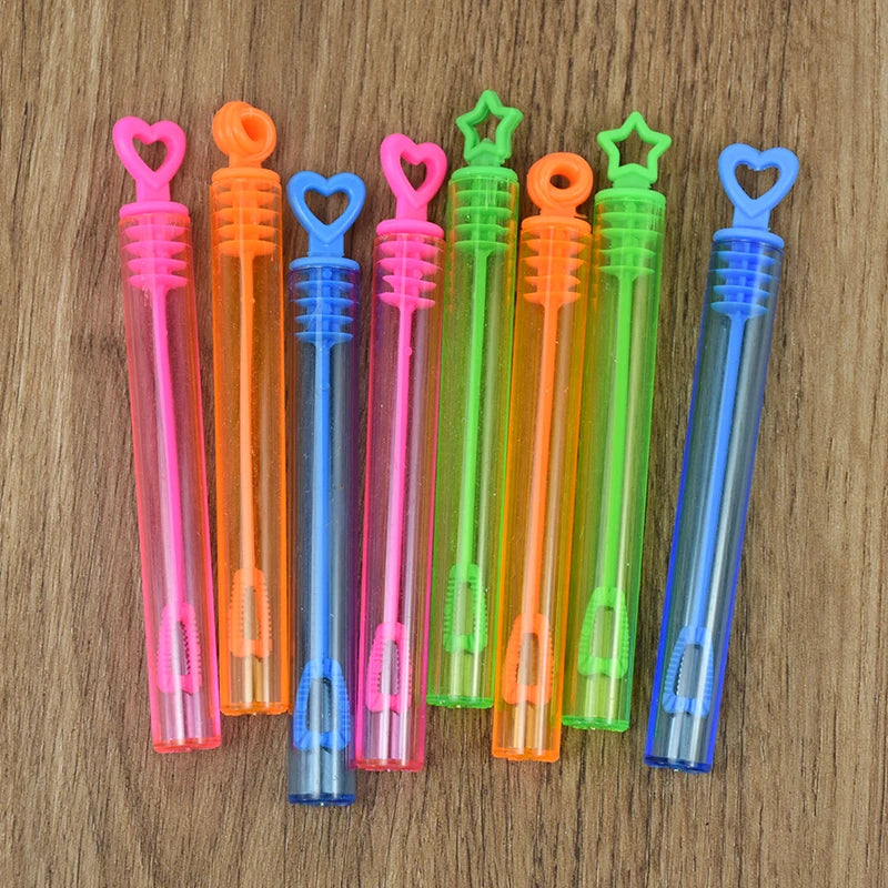 Colorful Bubble Wand Soap Bottles – Party Favors for Kids (10/20/30/50pcs)
