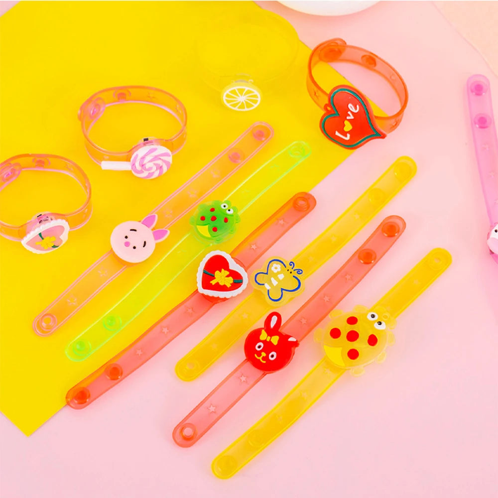 LED Light-Up Wristband Watches for Kids – 12 or 24 Pack