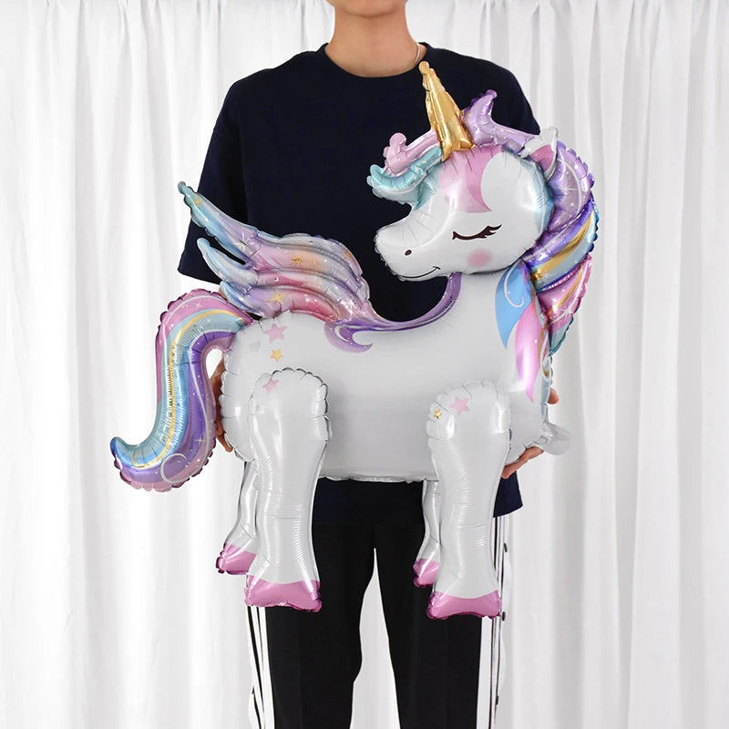 Unicorn Party Balloons & Supplies – Foil Balloons, Number Balloons, Tableware & Decorations