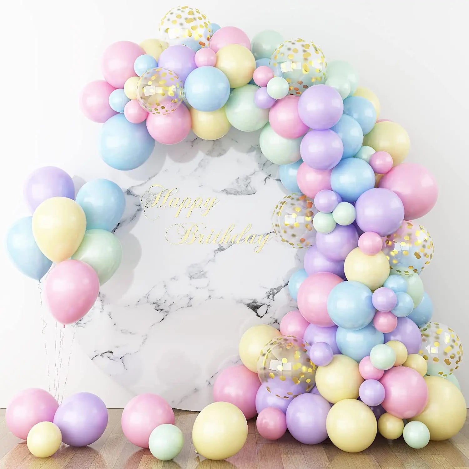 10-Inch Latex Balloons – 30-Piece Color Combination Set for Birthdays, Weddings, Baby Showers & Party Decorations