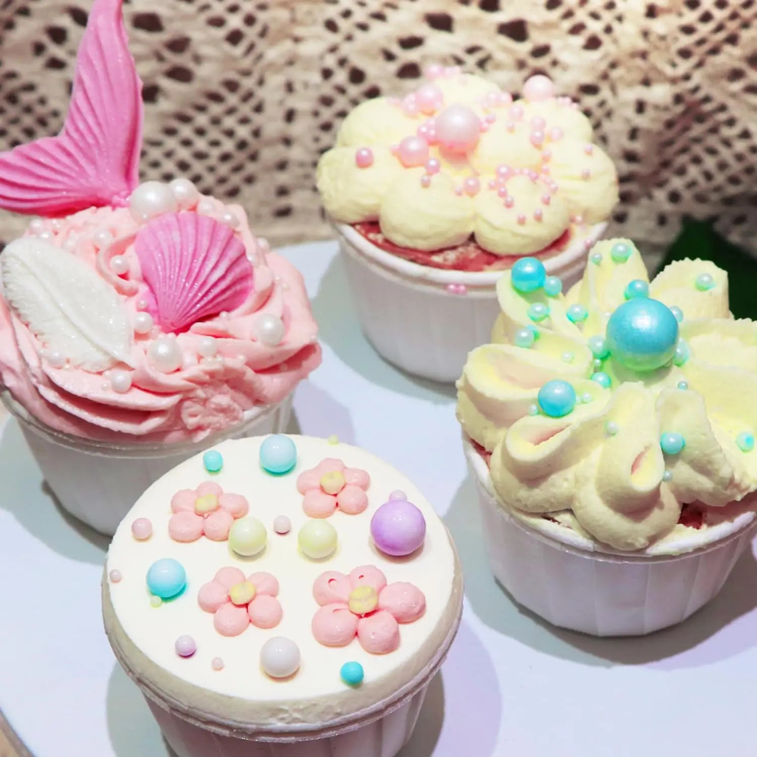 Pearl Sugar Sprinkles – 130g Mixed-Size Cake & Cupcake Decorating Beads