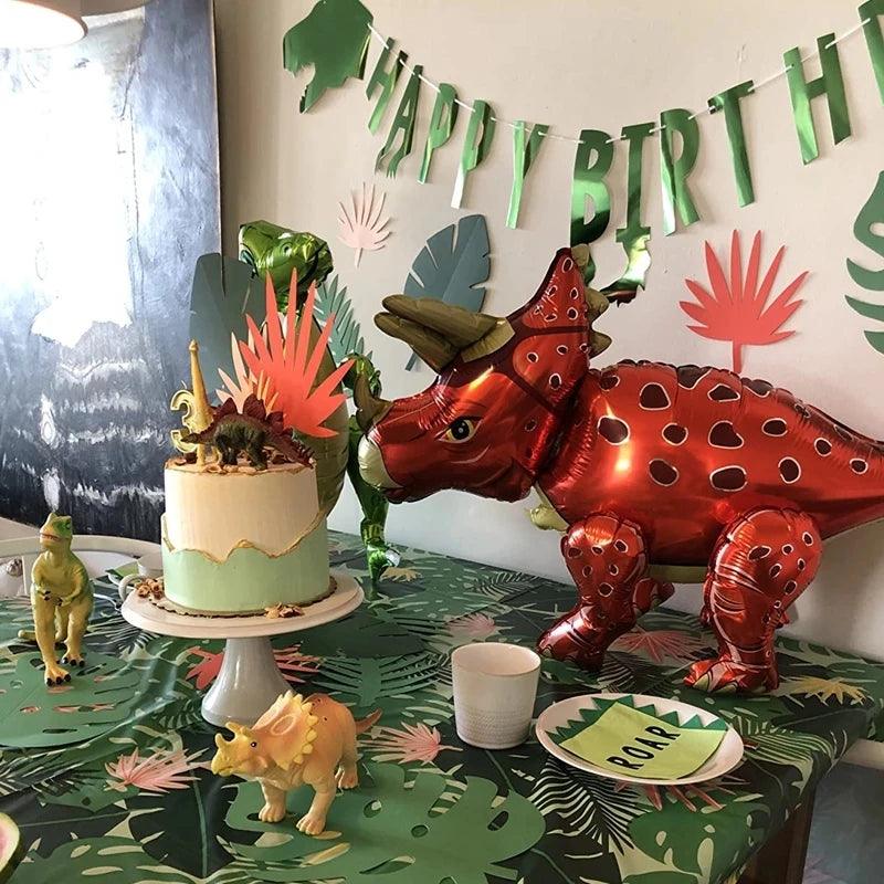 Dinosaur Birthday Party Decorations – Dino Banners, Balloons & Number Sets for Kids