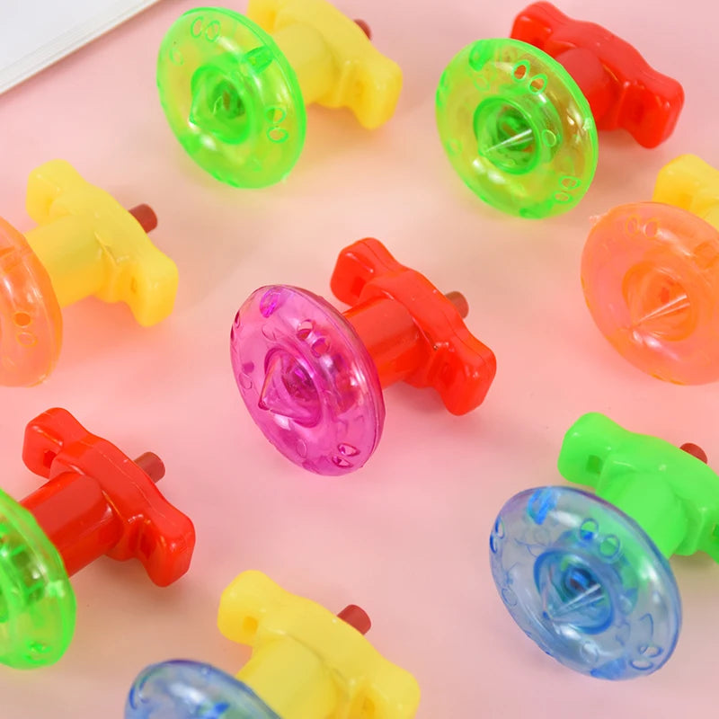 Mini Torsion Speed Gyro Spinning Toys – 12 or 20 Pcs Kids Party Favors & Pinata Fillers