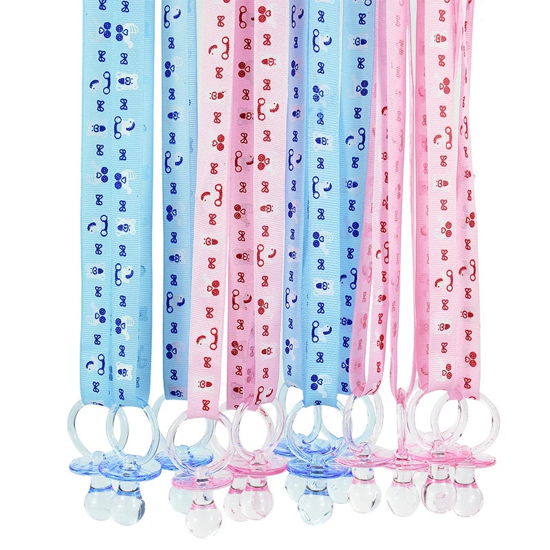 Baby Pacifier Necklaces – Baby Shower & Gender Reveal