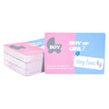 Gender Reveal Scratch Off Cards – Boy or Girl Party Game