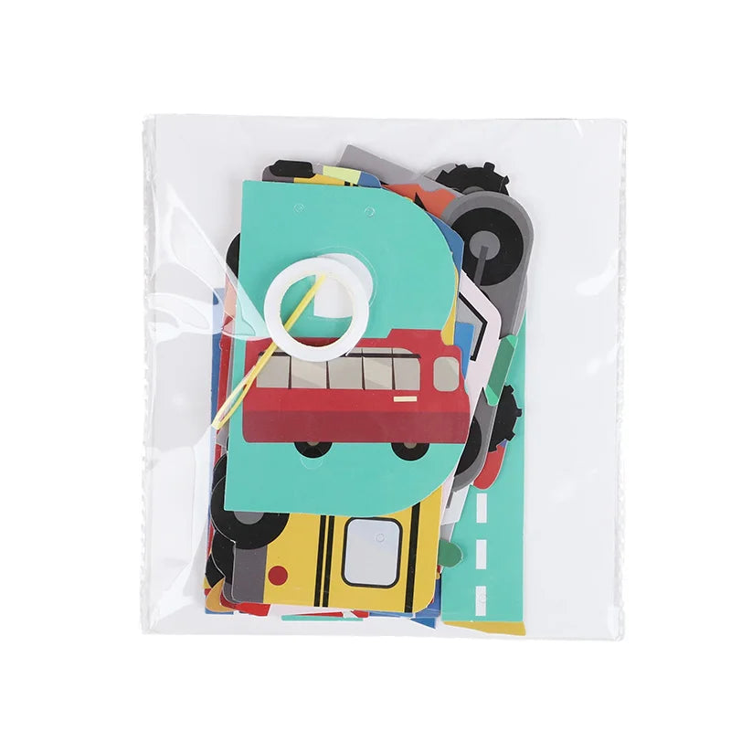 Construction Vehicle Happy Birthday Banner – Boys Party Decor