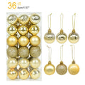 Christmas Ball Ornaments – 6 or 24 or 36 Pcs Shatterproof Hanging Tree Baubles for Xmas & New Year Decor