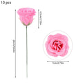 Glitter Rose Artificial Flower Bouquet – Wedding & Valentine’s Decor
