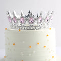 Crystal Crown Cake Topper – 7 Colors