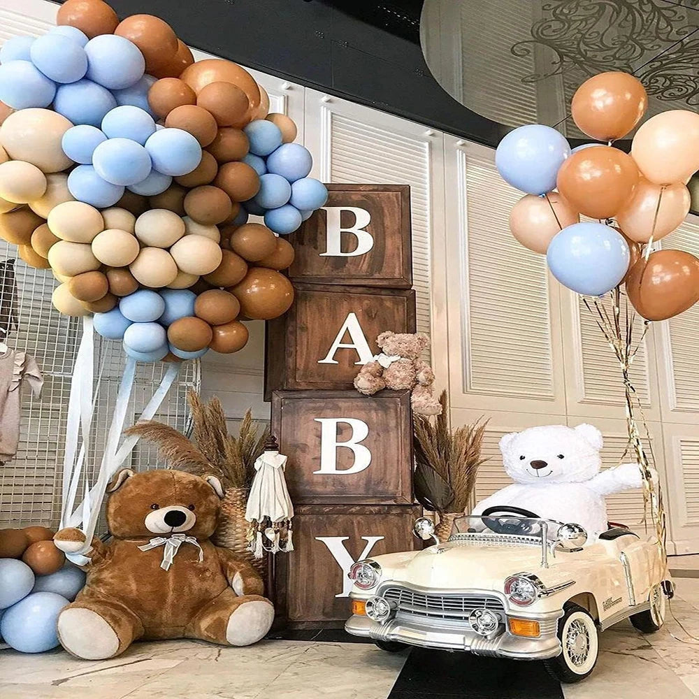 Retro Matte Latex Balloons – 10, 20 or 30 Pack