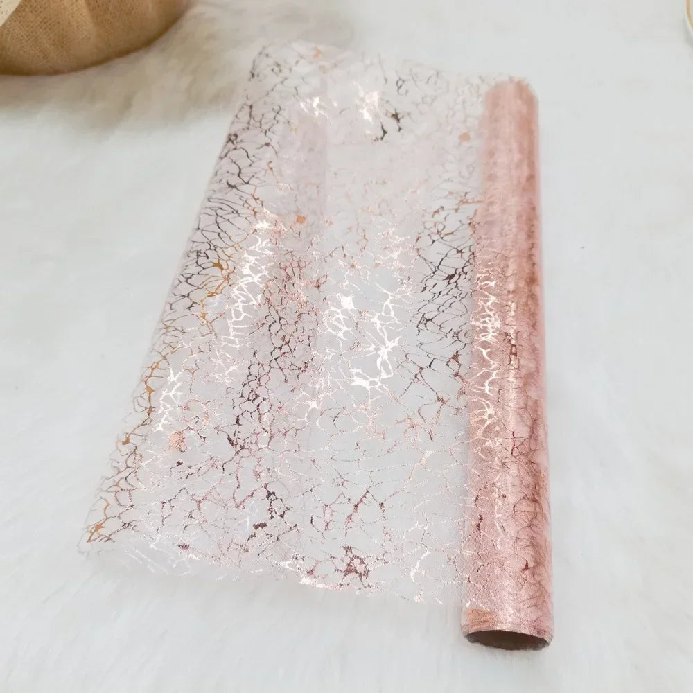 Glitter Metallic Table Runner – Gold & Rose Gold