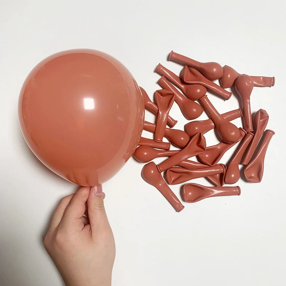 Retro Matte Latex Balloons – 10, 20 or 30 Pack