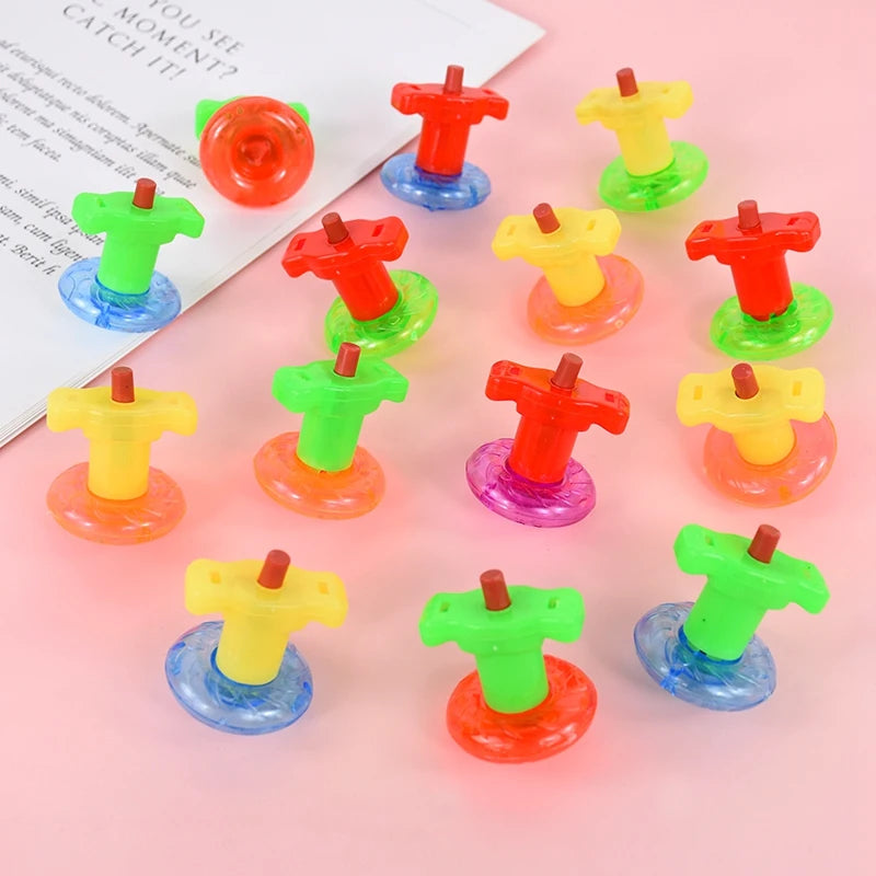 Mini Torsion Speed Gyro Spinning Toys – 12 or 20 Pcs Kids Party Favors & Pinata Fillers