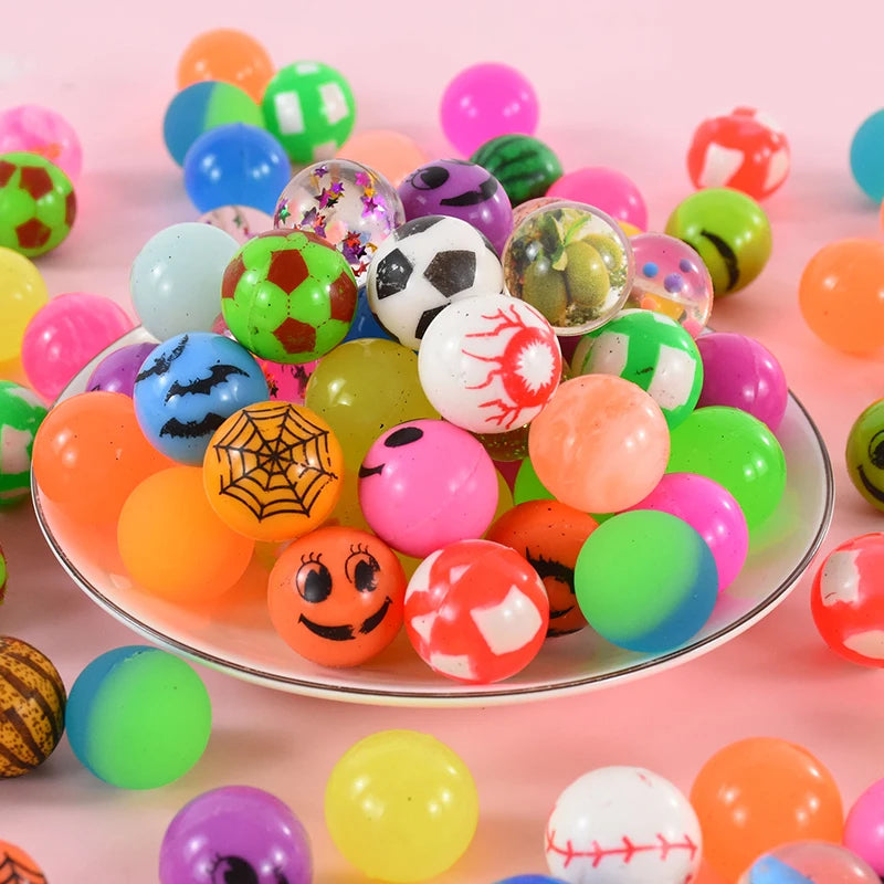 Bouncy Ball Party Favors – Rubber Bouncing Balls for Kids (10, 20 & 50 Pack)