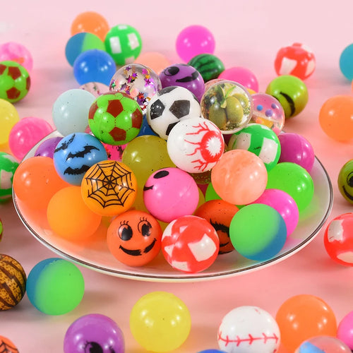 Bouncy Ball Party Favors – Rubber Bouncing Balls for Kids (10, 20 & 50 Pack)