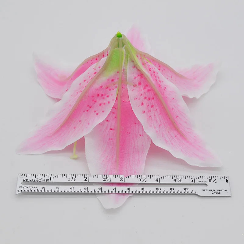 Silk Lily Artificial Flower Heads – DIY Wedding & Party Decor