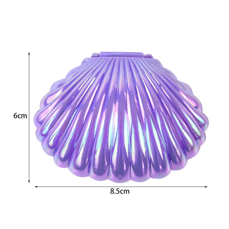 Shell-Shaped Candy Gift Boxes – Mermaid Party Favors & Jewelry Storage (5 & 10 Pack)