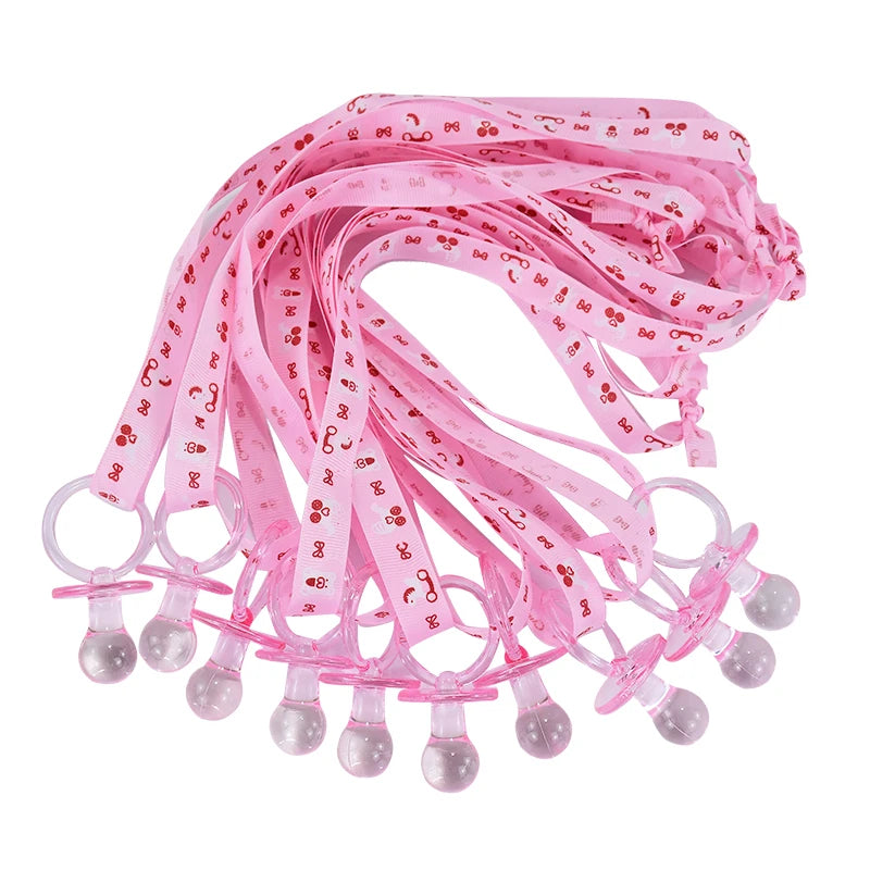 Baby Pacifier Necklaces – Baby Shower & Gender Reveal