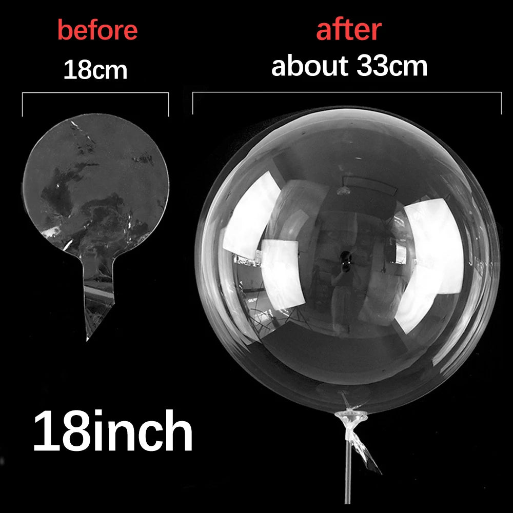 Clear Bobo Bubble Balloons – 18, 20, 24 & 36 Inch